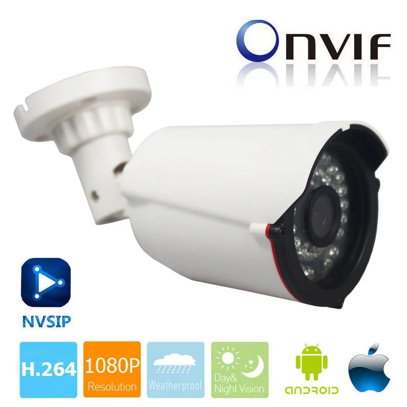 

POE IP Camera 1080P 2MP 1920*1080 Security Waterproof 720P Full-HD Network CCTV Camera Support Android IOS P2P,ONVIF Bullet CAM