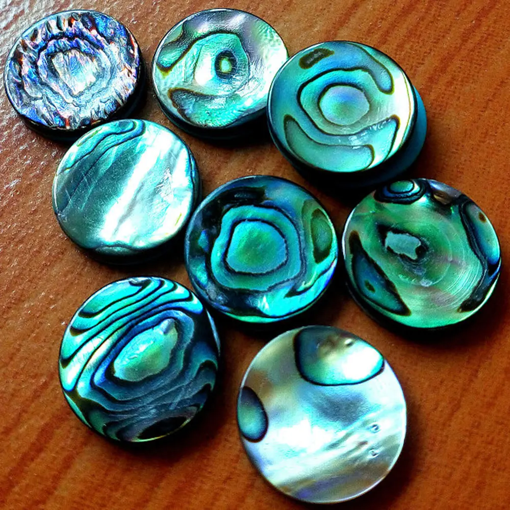 16pcsSetAbaloneInlayMaterialDots143mmforSaxSaxophoneGuitar