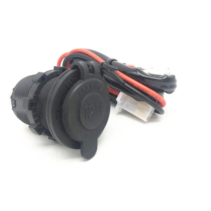  12 V Hohe Strom Widerstand Netzteil Universal Zigarette Leichter Motorrad Wasserdichte Zigarette Le