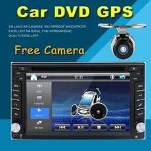 Bosion 100% новый универсальный автомобильный радиоприемник с двойным 2 din dvd-плеер автомобиля GPS навигация в тире пк автомобиля стерео видео + карта + бесплатный камера