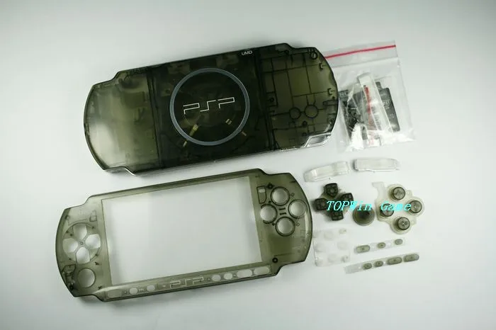 14 цветов полный корпус чехол для psp 2000 psp 2000 комплекты сменных деталей с кнопками комплект