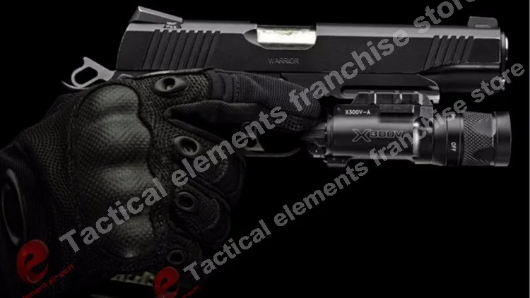 Elemento Airsoft Surefir Lanterna Tática Glock 18c 19 Acessórios Luz Estroboscópica X300 Pistola Armas Ex381 X300v 20 Cheap Luzes de armas