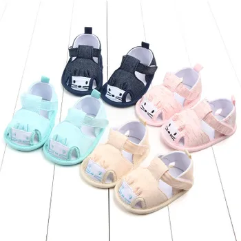 

Summer new children's shoes toddler cartoon baby shoes soft bottom men and women baby sandals breathable sandals