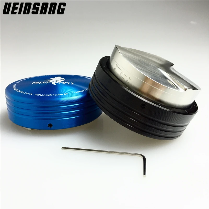 Coffee Tamper Tools 58mm New Stainless Steel Adjustable Tamper High