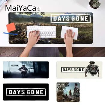 

MaiYaCa Simple Design Game Days Gone Silicone Pad to Mouse Game Rubber Mouse Durable Desktop Mousepad