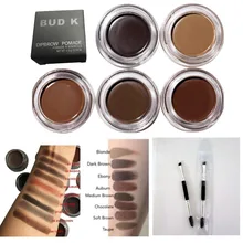 New Cosmetics Brown Color Eyebrow Enhancers Waterproof Eye Brow Filler Pomade Eyebrow Gel 7 Color Eyebrow brush