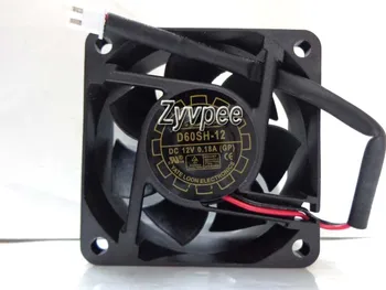 

Original 6025 GP D60SH-12C DC12V 0.18A 2 Wires 2 Pins 6CM case fan,cpu cooler