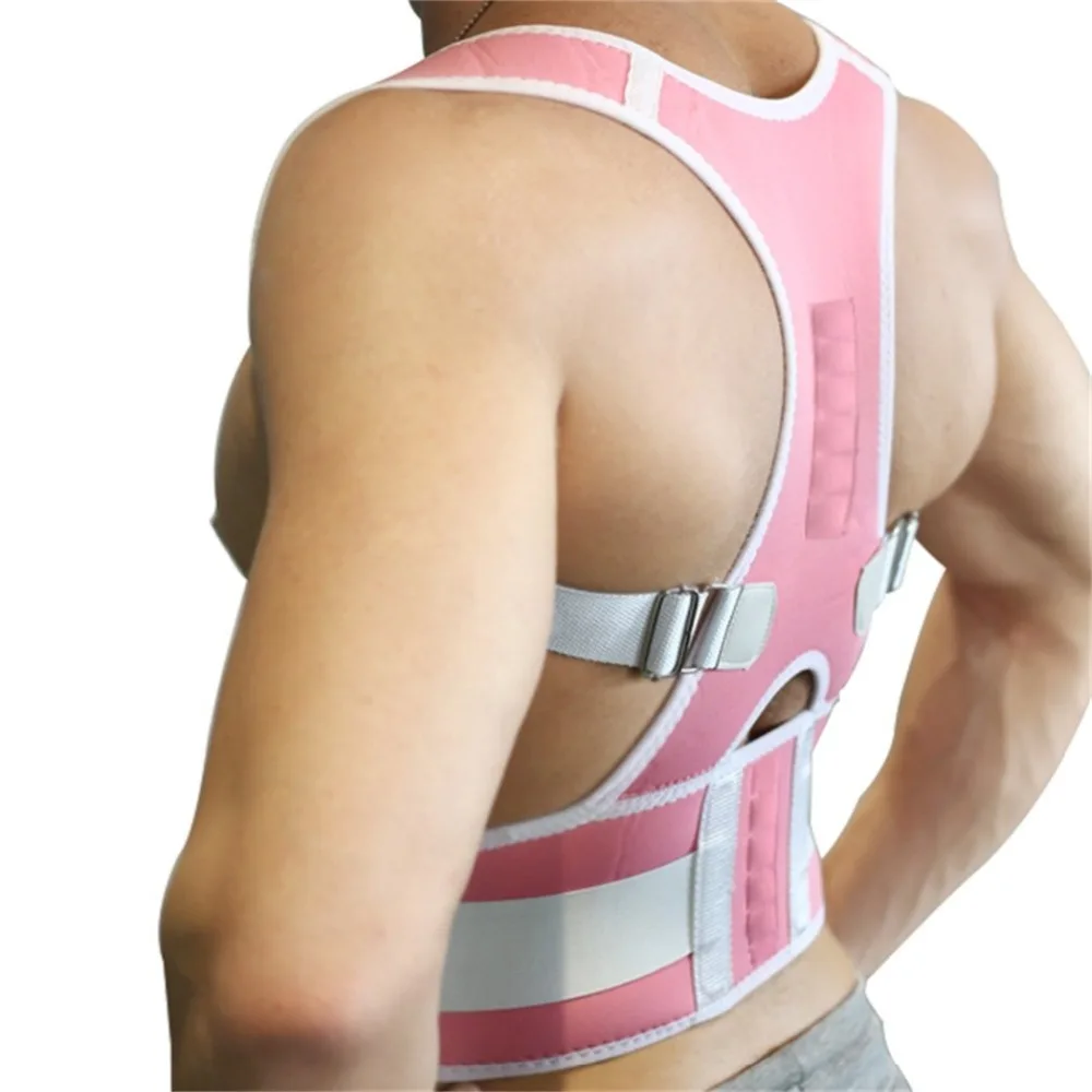 

FDA Approved Medical Grade Adjustable Posture Corrector Brace Shoulder Back Support Belt- Relieves Neck, Back and Spine Pain