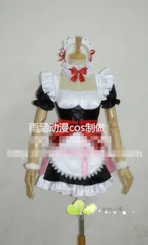 

Love Live Nico Yazawa Cosplay Costume Maid Dress Stage Dress Custom-Made Free Shipping +Headdress A
