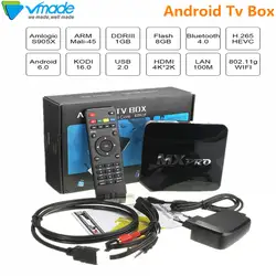 Vmade MXPRO ультра 4 к умные телевизоры Box Amlogic S905 4 ядра Wi Fi ОС Android 5,1 DDRIII 1 г Nand Flash 8 3g донгл Android ТВ коробка