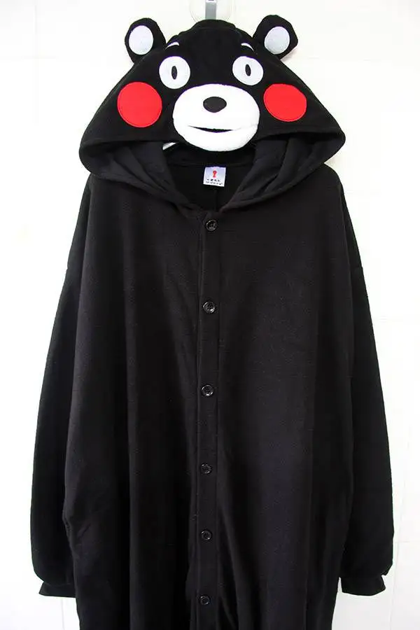 Женская пижама с животными кигуруми Kumamon Забавный костюм для взрослых героями