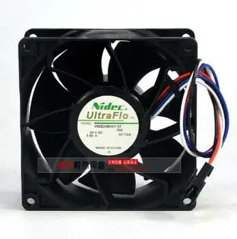 

NIDEC V92E24BHA7-57 24V 0.69A 9038 9CM 4 line converter fan