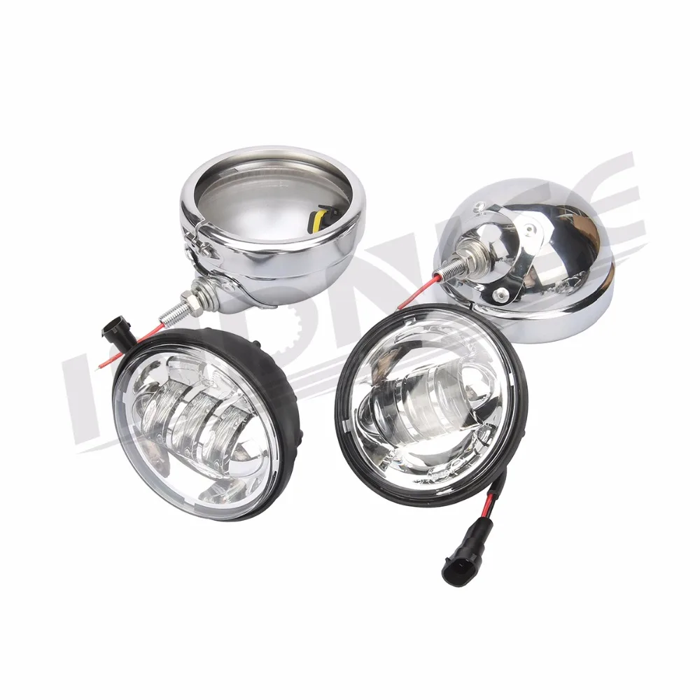 Buy 4.5" LED Auxiliary Fog light road king Passing