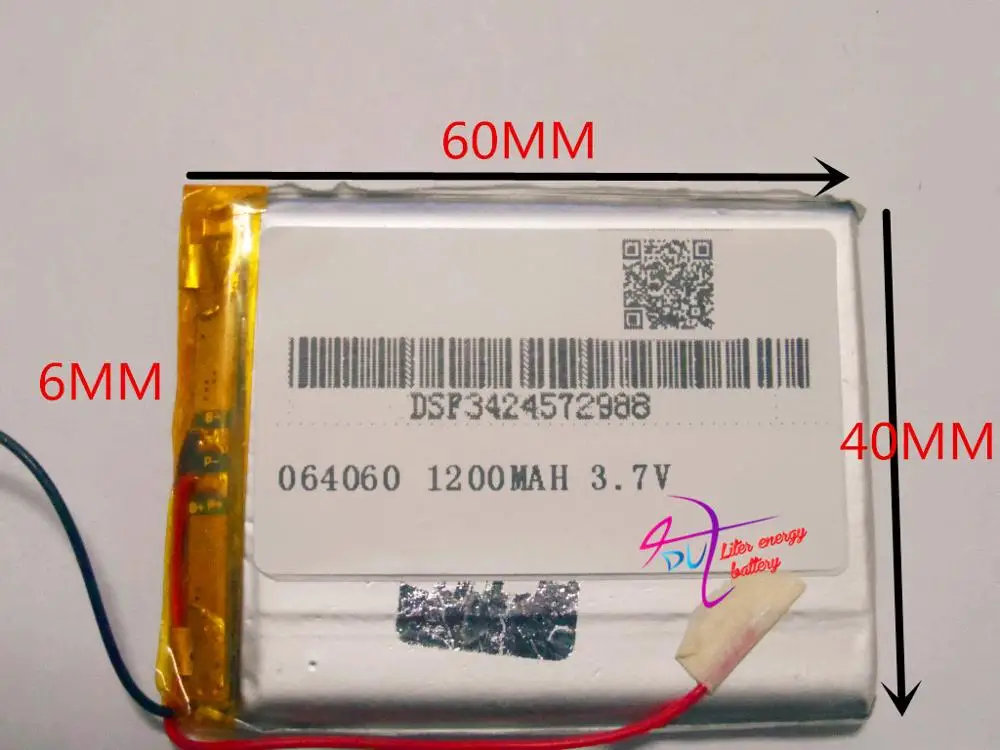 

best battery brand 3.7V lithium polymer battery 064060 604060 MP3 MP4 MP5 GPS Bluetooth small toys