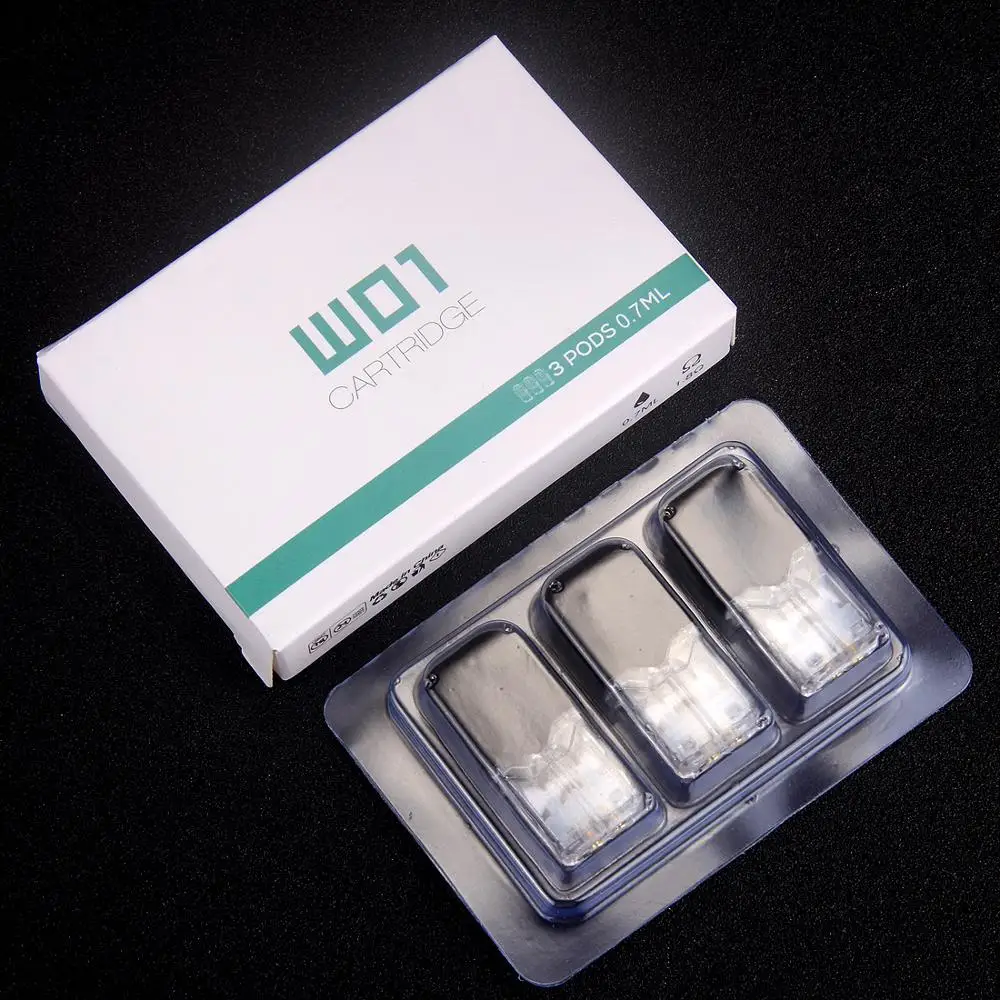 Новейший оригинальный OVNS W01 Pod Vape комплект Светодиодный индикатор мощности