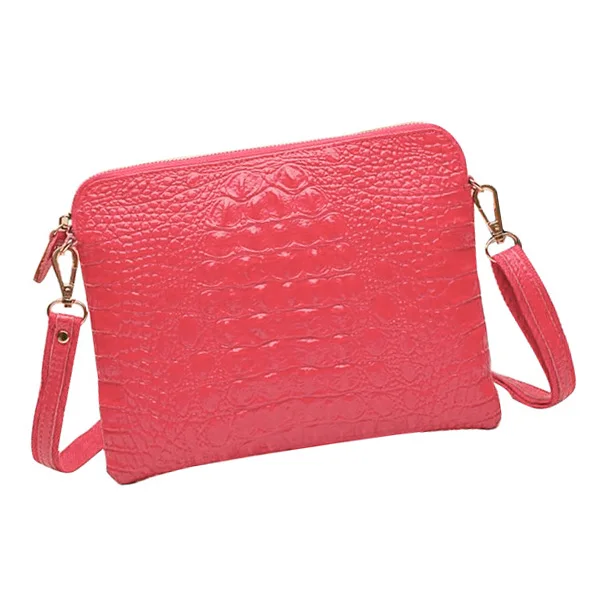 Женская сумка-мессенджер из натуральной кожи, сумки известных брендов, дизайнерская Высококачественная модная сумка(лимонно-желтый - Цвет: Rose Red