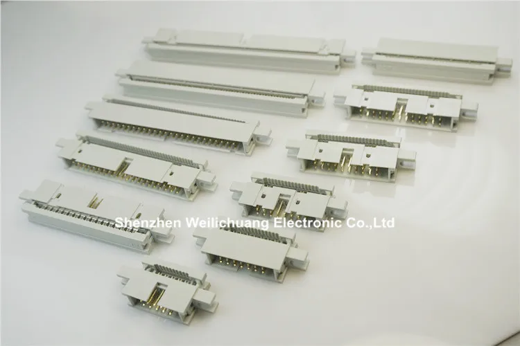 Плоский кабель 500 мм 0 100 шт. 2 54 дюйма 1 27 мм|cable splitter|cable plug connectorconnector crimp |