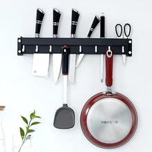 Кухонный настенный стойка Алюминиевая Вставка нож Шпатель крюк многоцелевой стеллаж для хранения с крючком wx7250956