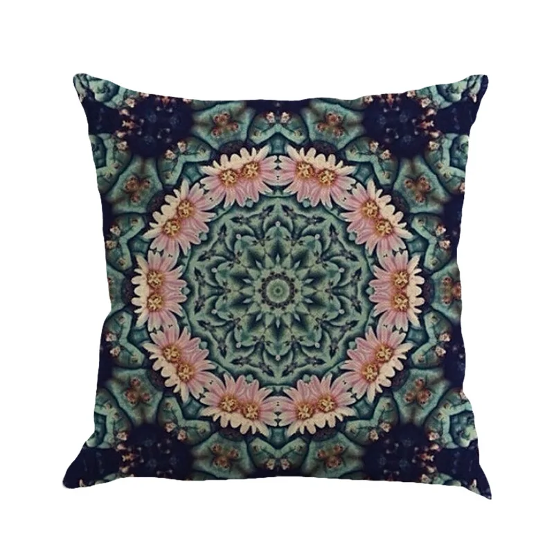 جديد البوهيمي نمط غطاء الوسادة وسادة من الكتان غطاء سيارة مكتب وسادة أريكة كسوة وسائد للزينة المنزل ديكور الفقرة أريكة 45x45 سنتيمتر