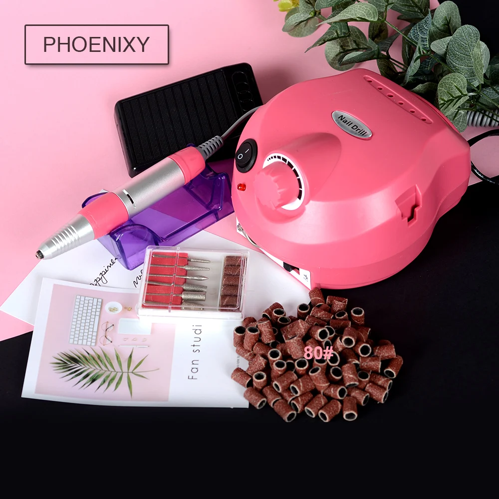 

Professional Electric Nail Drill Machine Kit Manicure Machine Nail Art Pen Pedicure Nail File Nail Art Tools Kit