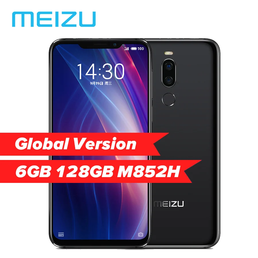 Глобальная версия Meizu X8 6 ГБ 128 мобильный телефон Snapdragon 710 четыре ядра 15 дюйма