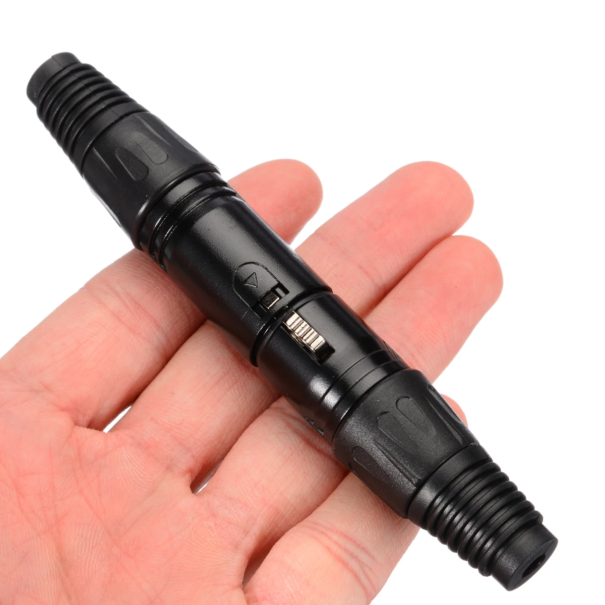 10pairs/20pcs XLR 3-Pin Male Female Connector Microphone Audio Cables Plug Connectors Black
