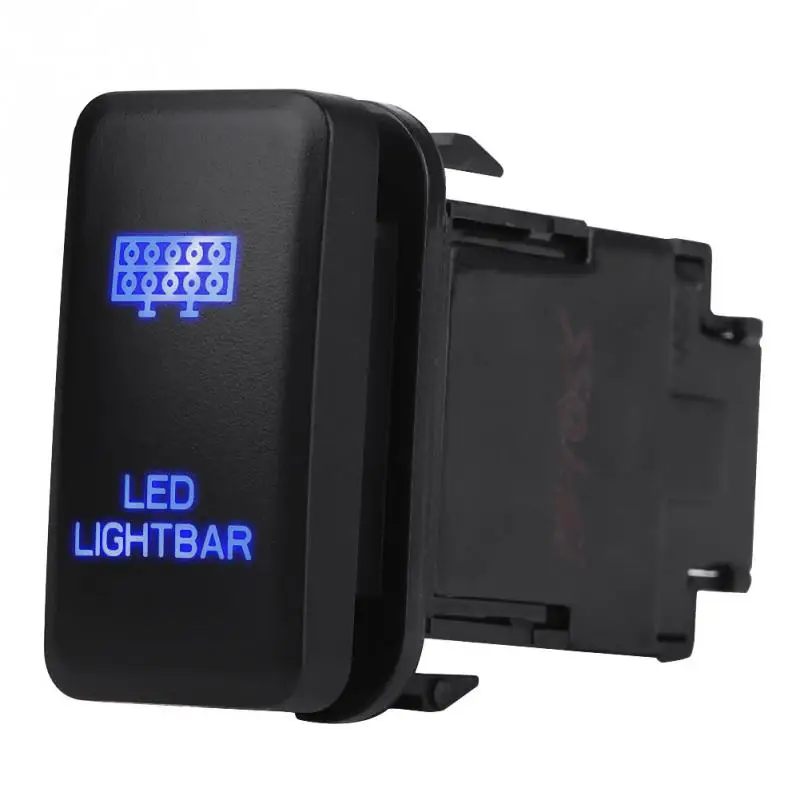 Автомобильный тумблер для toyota, Hilux, landcruiser VIGO светодиодный светильник/светильник для вождения S/рабочий светильник S 12V Синий светодиодный - Цвет: LED LIGHT BAR