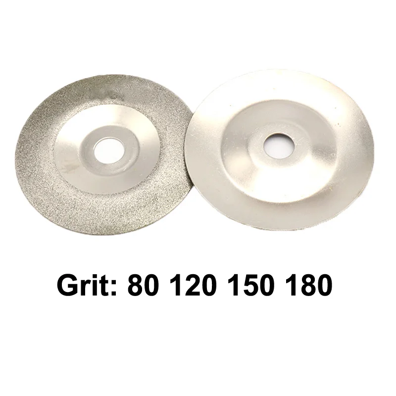 2Pcs 4/"Diamond Grinding Disc Grinder Wheel Cutting For Glass Jade 100mm New