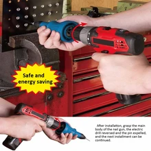 Заклепки с резьбой пистолет ядро заклепки гайка клепки инструмент для дрели электрическая отвертка инструменты беспроводные заклепки дрель гайка переходника-инструмент