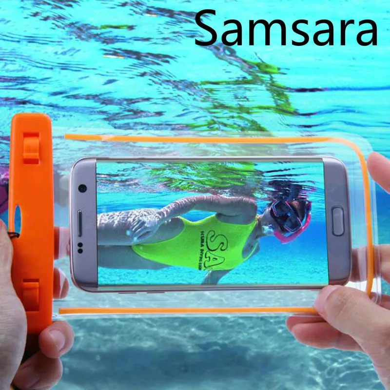 Универсальный Водонепроницаемый Чехол для Samsung S8 S7 S6 водонепроницаемый чехол GALAXY