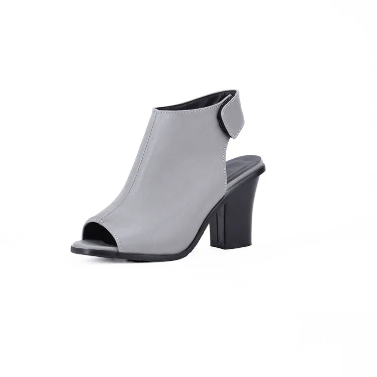 Распродажа; sandalias mujer; обувь больших размеров; женские босоножки на платформе; sapato feminino; Летний стиль; chaussure femme Shoes1068-2 - Цвет: Серый