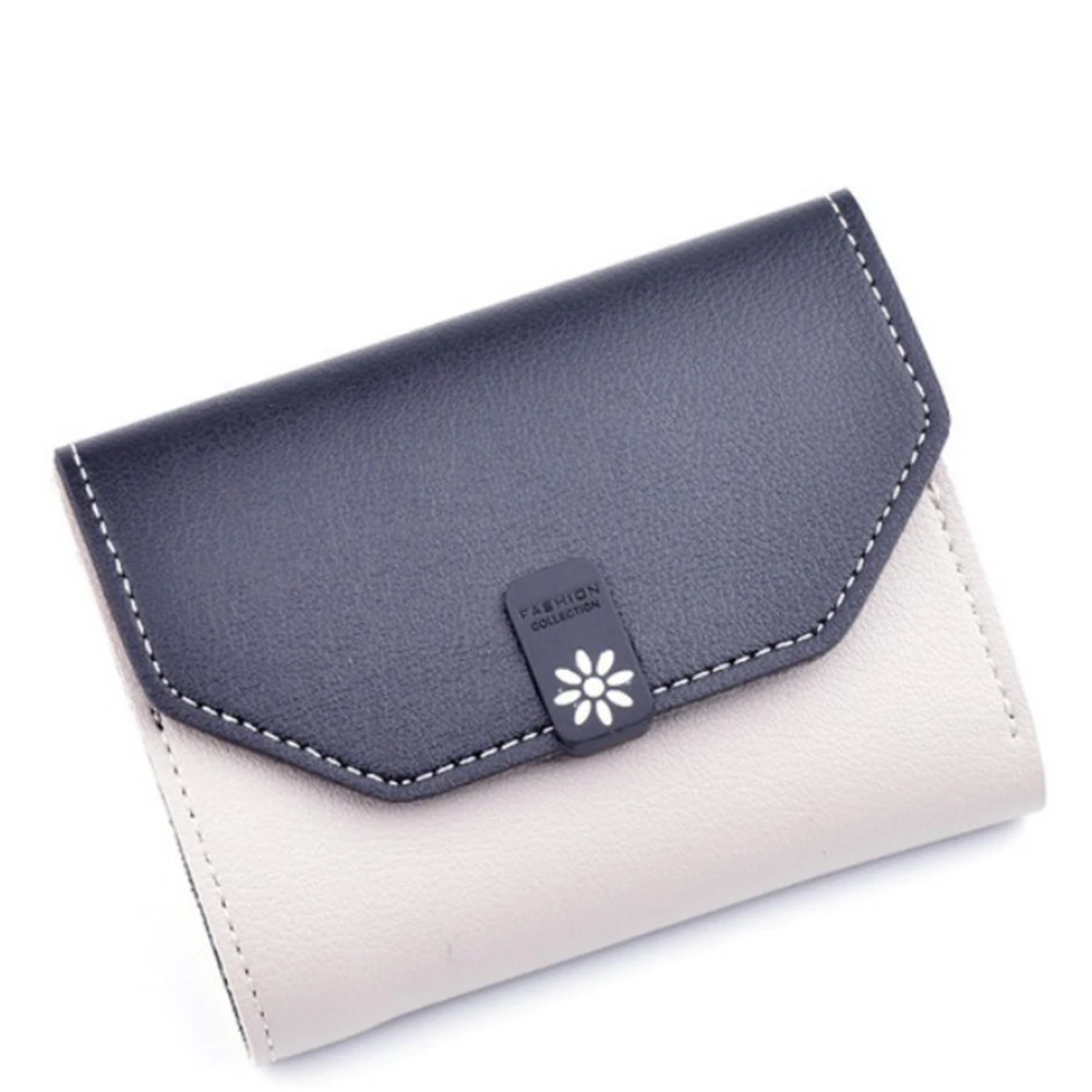 

SFG HOUSE Small Women Wallet Soft Leather Mini Womens Wallets And Purses Short Ladies Coin Purse Credit Card Holder