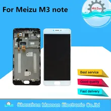 M & Sen ЖК-экран + сенсорный планшета с рамкой для Meizu M3 Note M681Q (не для L681H) Бесплатная доставка
