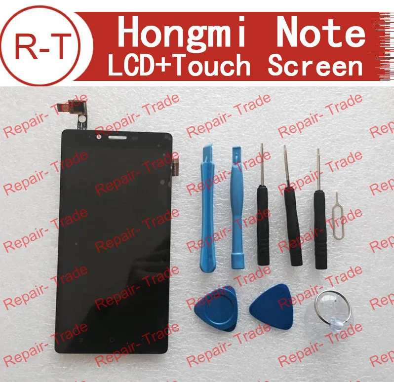 

LCD Screen For Xiaomi Redmi Note Hongmi Note Touch Screen + LCD display replacement resembly For 4G WCDMA Redmi Note