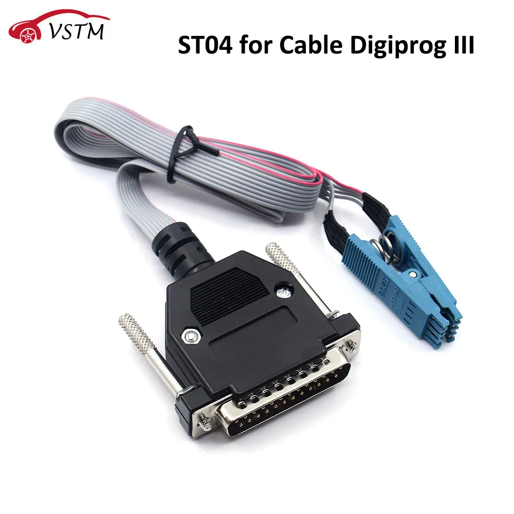 

Hot Sale Free Shipping High Quality Odometer Programmer Correction Digiprog 3 ST04 04/2 Clip Cable