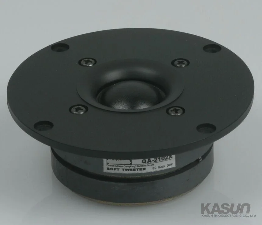 Великолепный Шелковый Высокочастотный динамик Kasun HiFi sill soft 2 на магнитах 4 дюйма 103