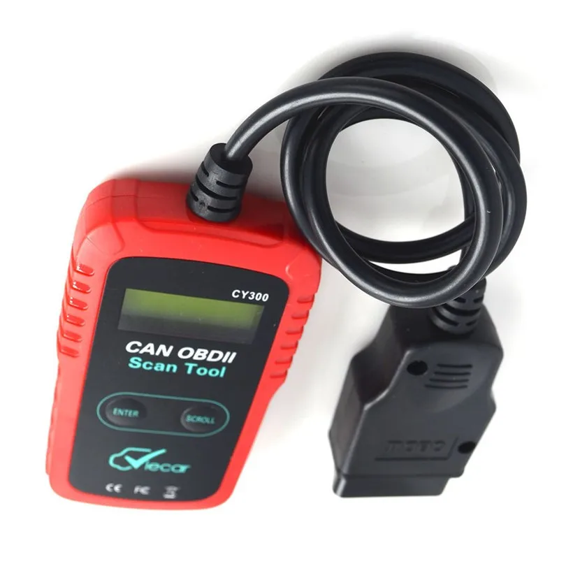 Новый адаптер Viecar для CY300 OBDII OBD2 авто код ридер диагностический сканер CY-300 для всех 1996 и более новые протоколы бортовой диагностики версии II