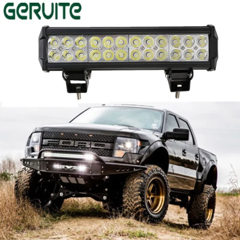 Hot Sale ! 72W 12 inch Led Light Bar For 4WD ATV 4x4 Offroad Motorcycle
