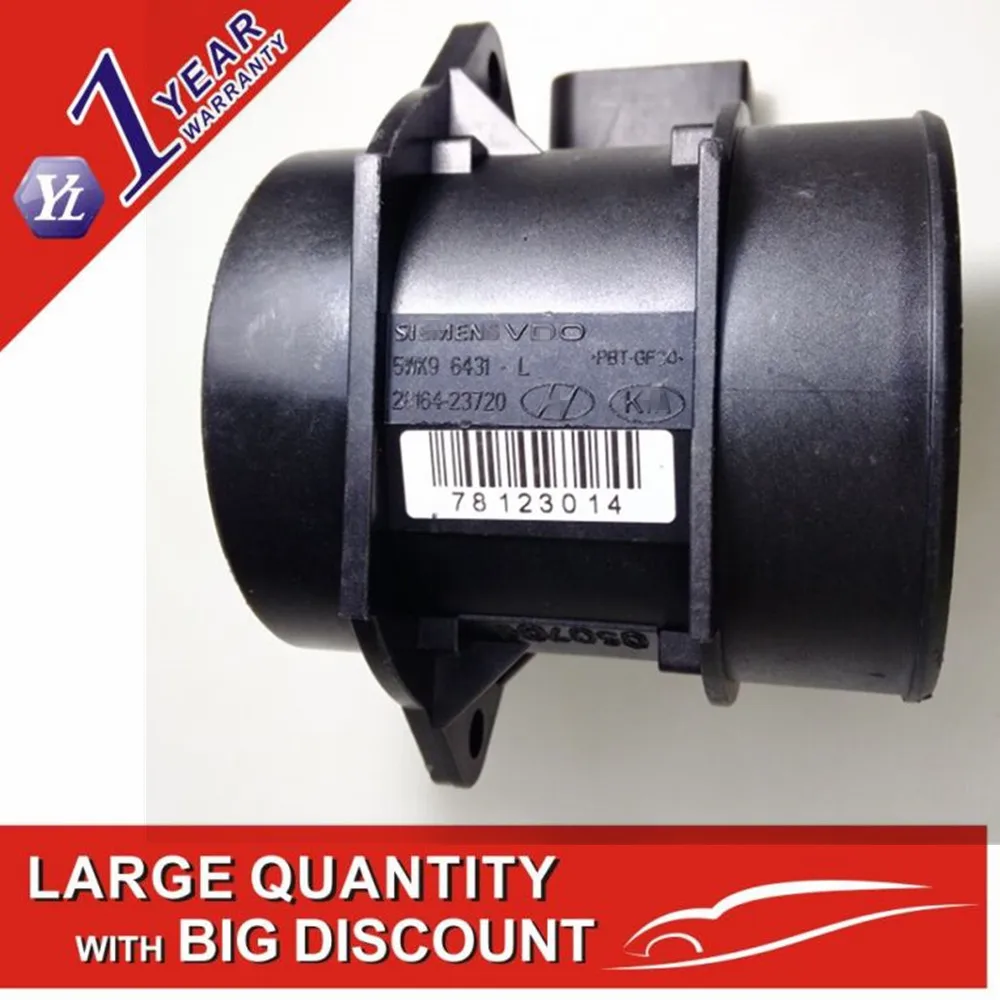Mass Air Flow Sensor MAF for Hyundai Kia Elantra Tiburon Spectra