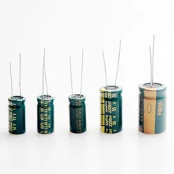 2200 мкФ 6,3 В 10 В 16 В 25 В 35 В 50 В высокочастотные электролитические конденсаторы (упаковка 10 шт)