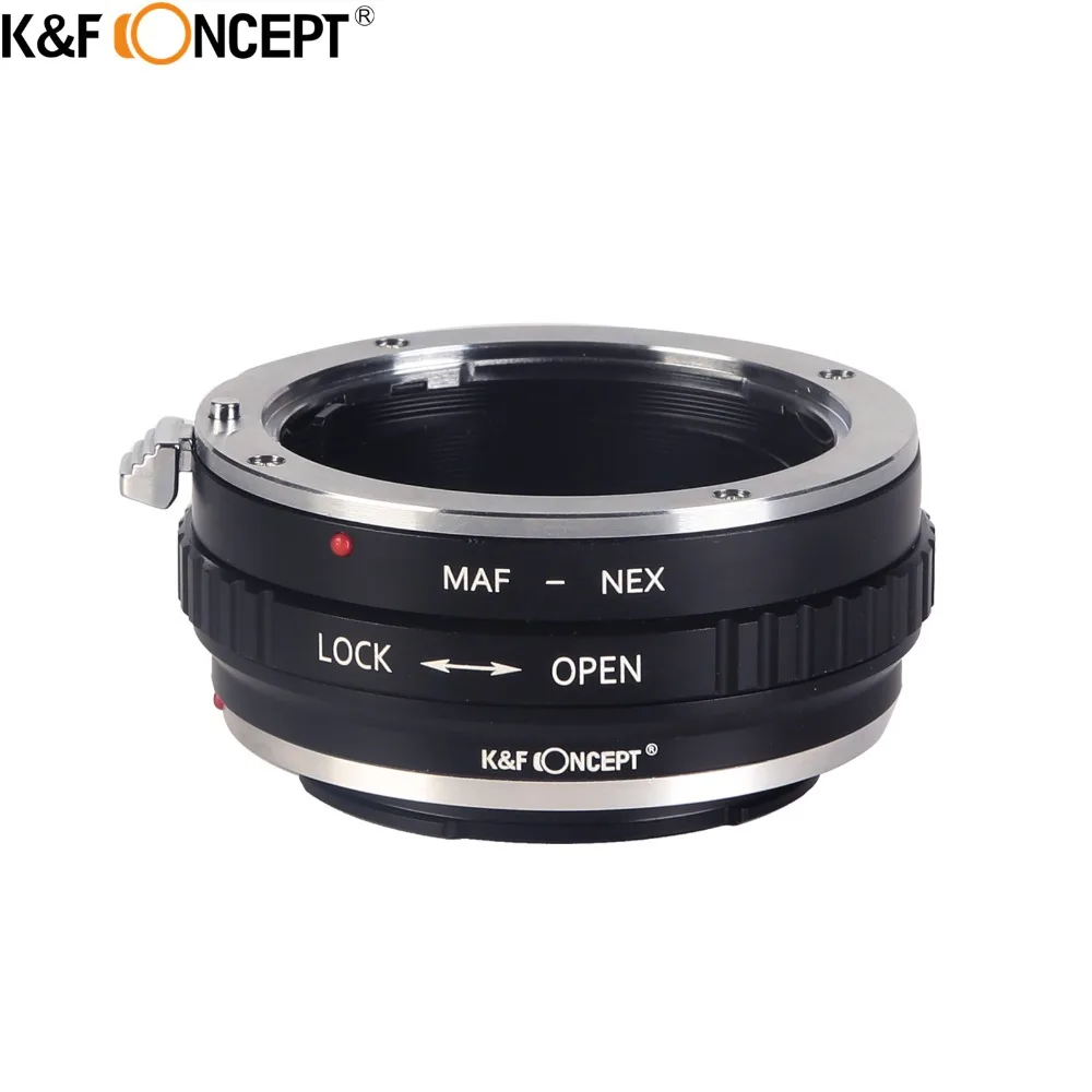 

K&F CONCEPT Camera Lens Adapter Ring For Konica Minolta AF MA Lens On For Sony E-mount NEX-3 NEX-5N NEX-5R NEX-6 NEX-7 Camera