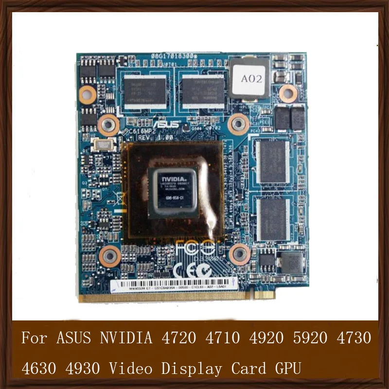 Original 256M HD3400 Graphic Card For ASUS NVIDIA 4720 4710 4920 5920 4730 4630 4930 Video Display Card GPU Replacement Tested