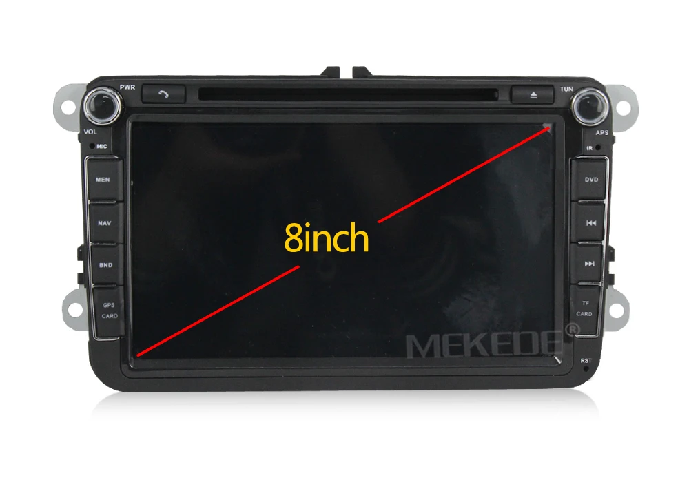 Best Wholesale! 4G LTE Quad core Android 7.1 Car radio audio Navigation GPS DVD Player for VW/Volkswagen/Passat/POLO/GOLF/Skoda/Seat 5