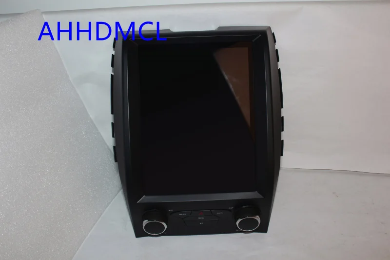 Cheap Car Multimedia Player PC PAD Tesla Style Player Android 7.1 GPS For Ford Edge Auto Air Conditioning Edition 2015 2016 2017 2018 1