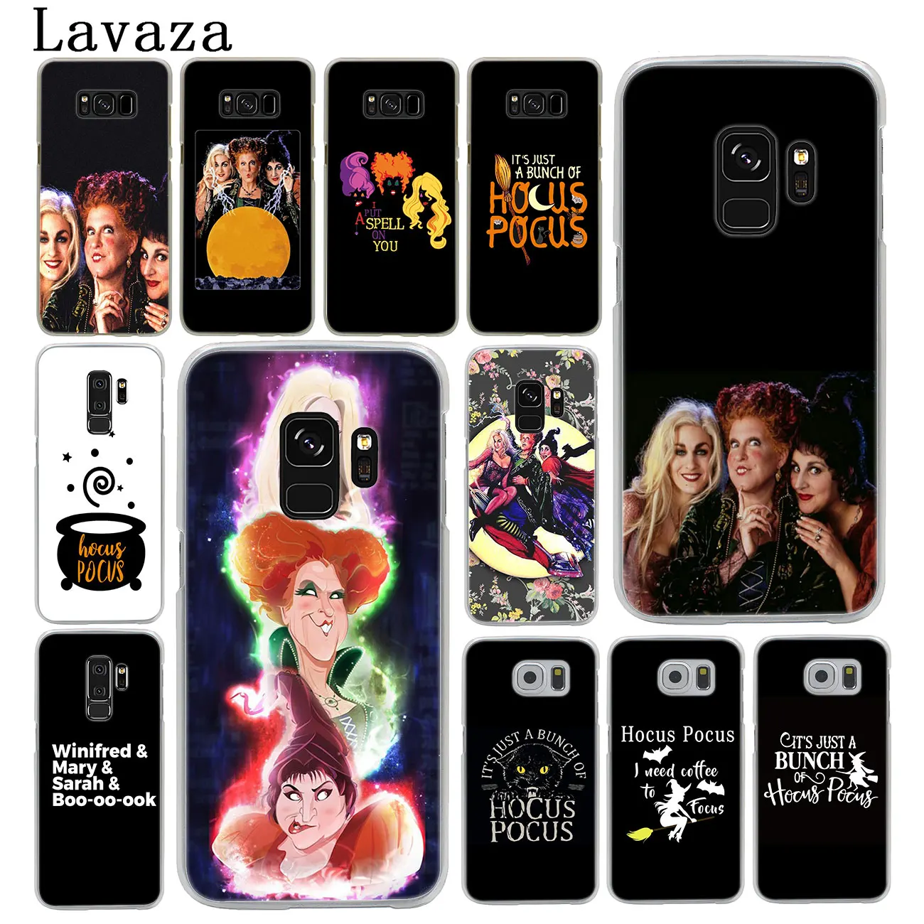 

Lavaza cast hocus pocus Hard Phone Shell Case for Samsung Galaxy S10 E S10E S8 S9 Plus S6 S7 Edge Back Cover