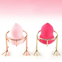 Спонж для красоты сушильная подставка держатель макияж порошок слоеного хранения яйцевидные пуховки Макияж инструмент 2 цвета