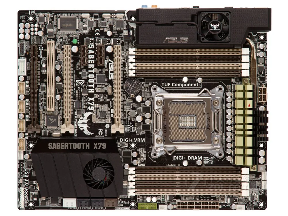 

Free shipping original motherboard for ASUS SABERTOOTH X79 DDR3 LGA 2011 USB2.0 USB3.0 boards 64GB X79 Desktop motherborad