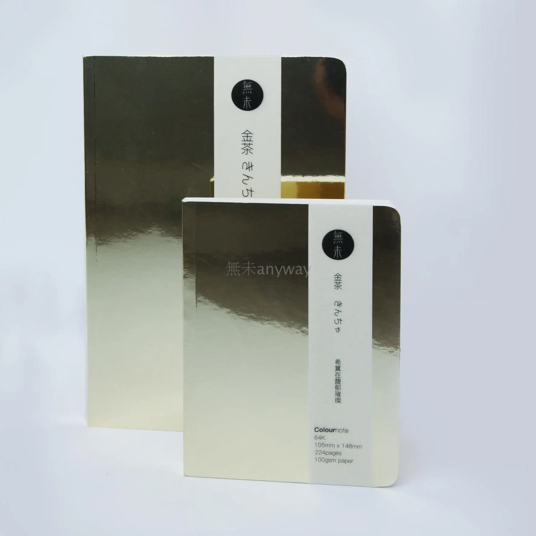 WOOWAY PAPER LAB Colornote Series Gold Tea Notebook A5/A6 Grid Blank Page дизайнерский блокнот 1 шт.|design notebook|blank