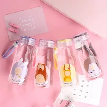 Прозрачные кофейные кружки с ремешком прозрачная Питьевая Бутылка толстое настенное Стекло Творческая чашка для чая подарок питьевое молоко