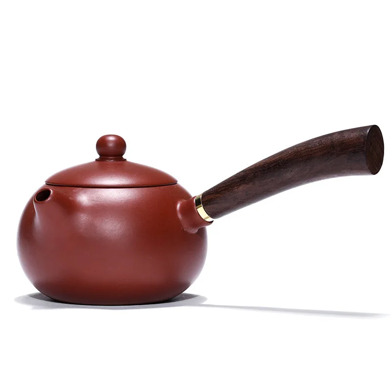 Dahongpao Tea Shi керамический чайник ярко-красный Pao Xu Feng ручной знаменитый чайник чай оптом набор крошечные династии Шан причина поколение волос - Цвет: Dahongpao Tea